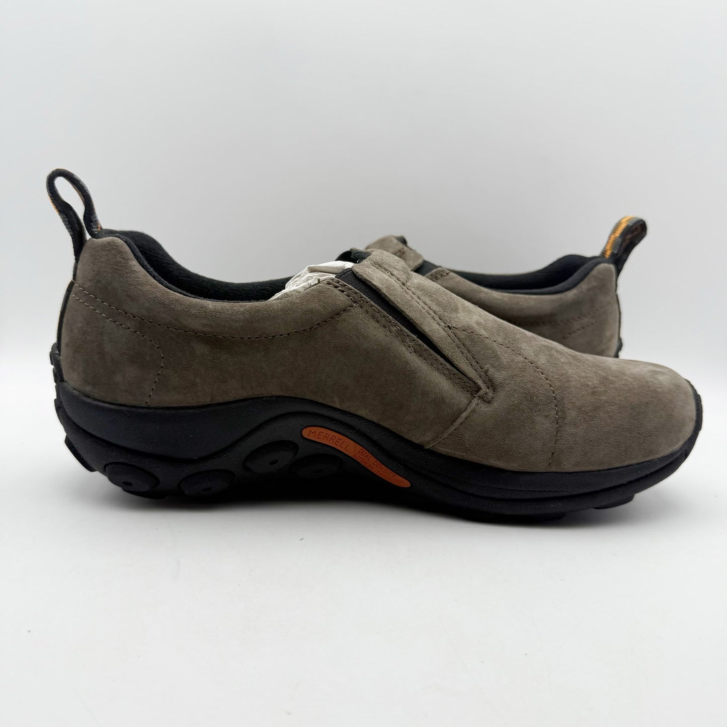 Merrell Mens Jungle Moc Toe Shoes US 10 M EU 44 Brown Suede Slip On NIB