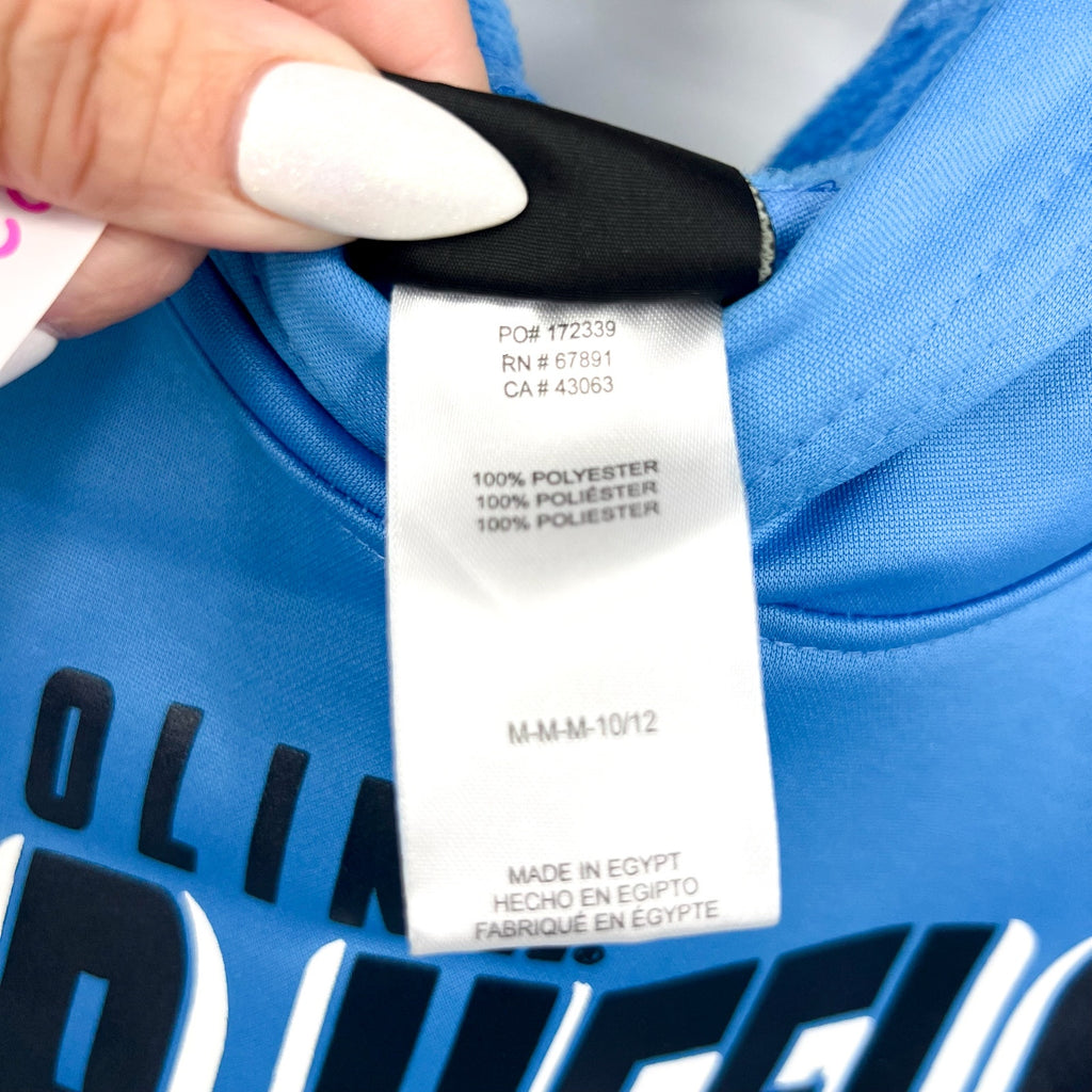 GEN 2 Youth North Carolina Tarheels Performance Hoodie Medium 10 - 12 Blue NWT
