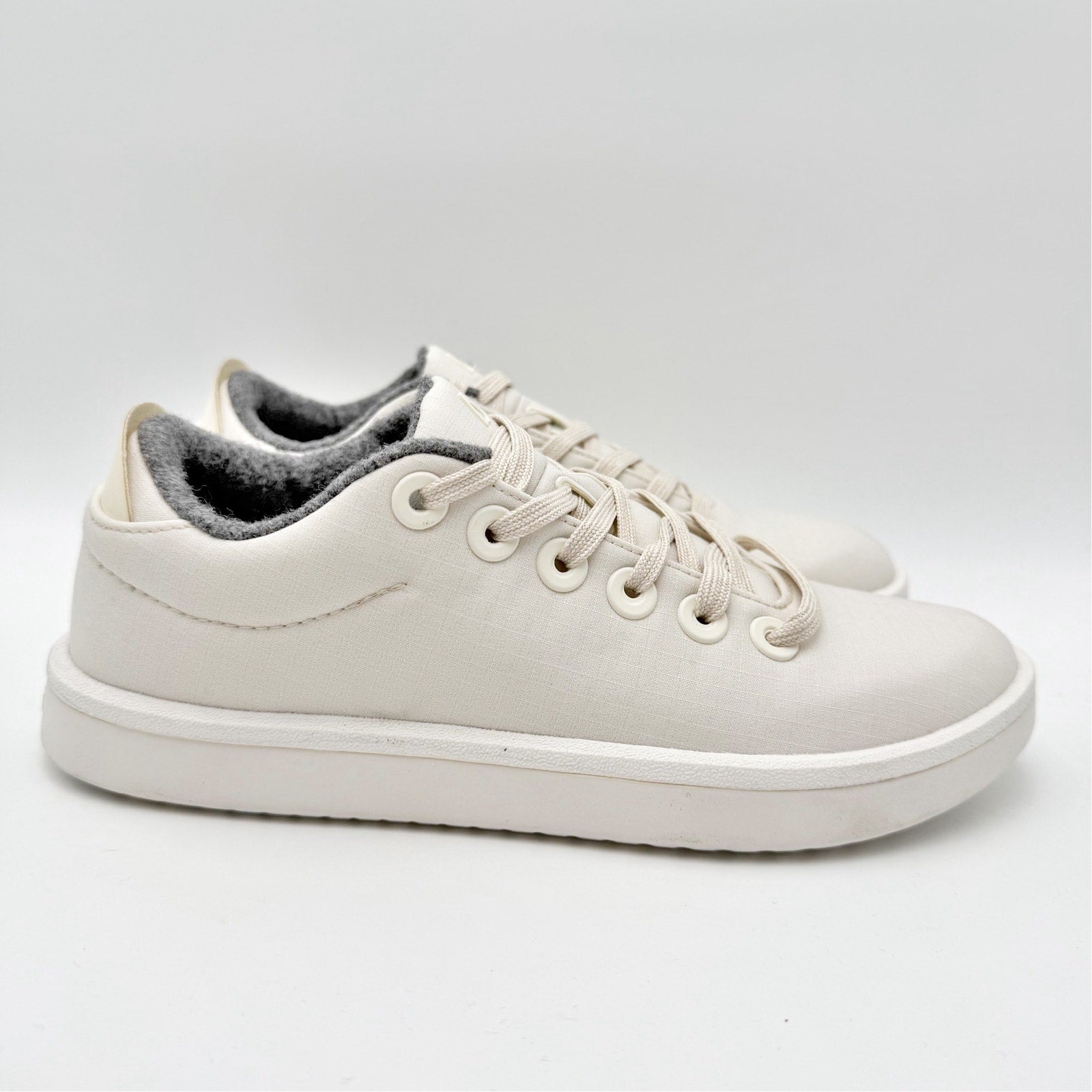 AllBirds Womens Piper Casual Sneakers US 8 EU 38 White Merino Wool Woven NIB