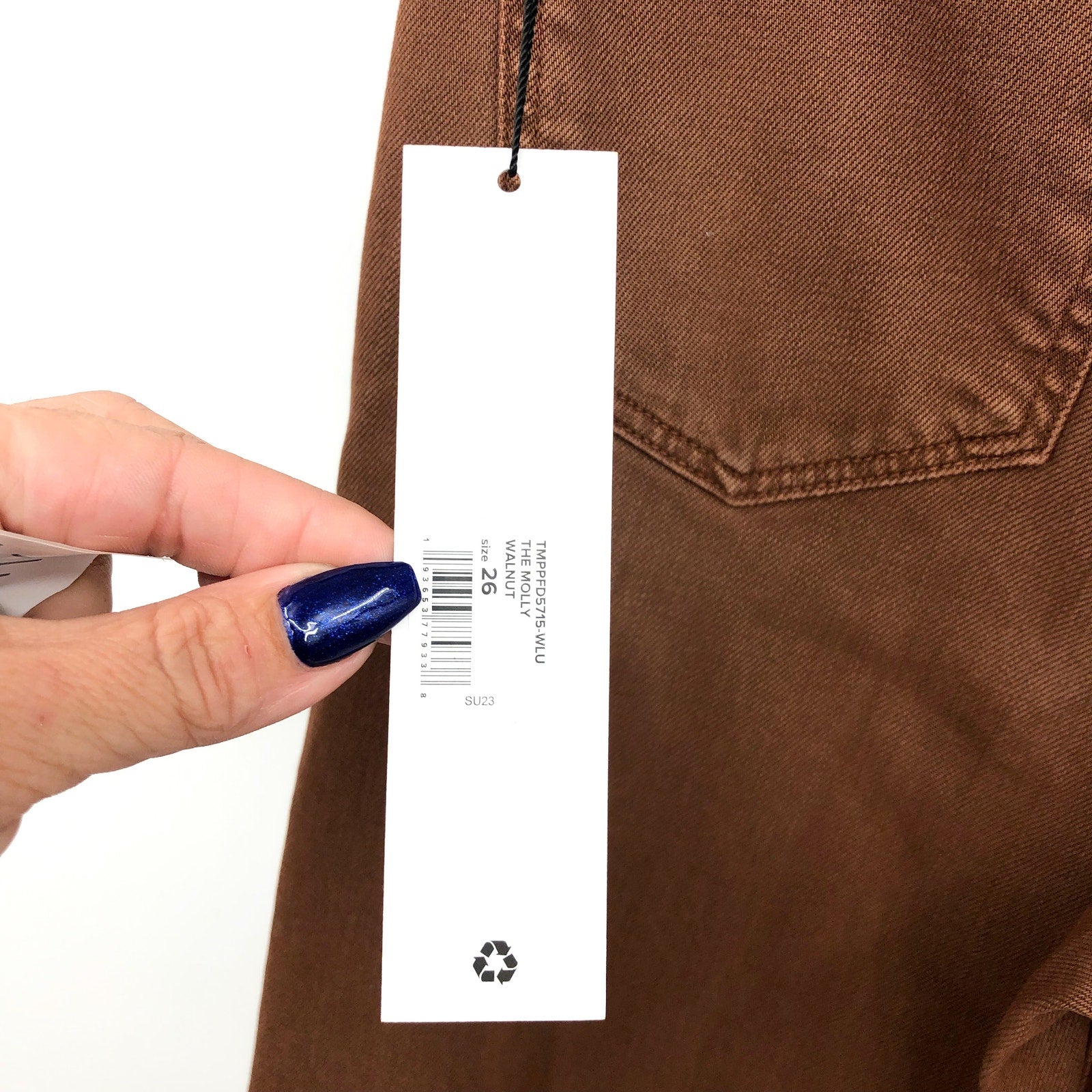 JOE'S JEANS The Molly High Rise Flare Jeans Size 26 US 2 Brown Walnut NWT