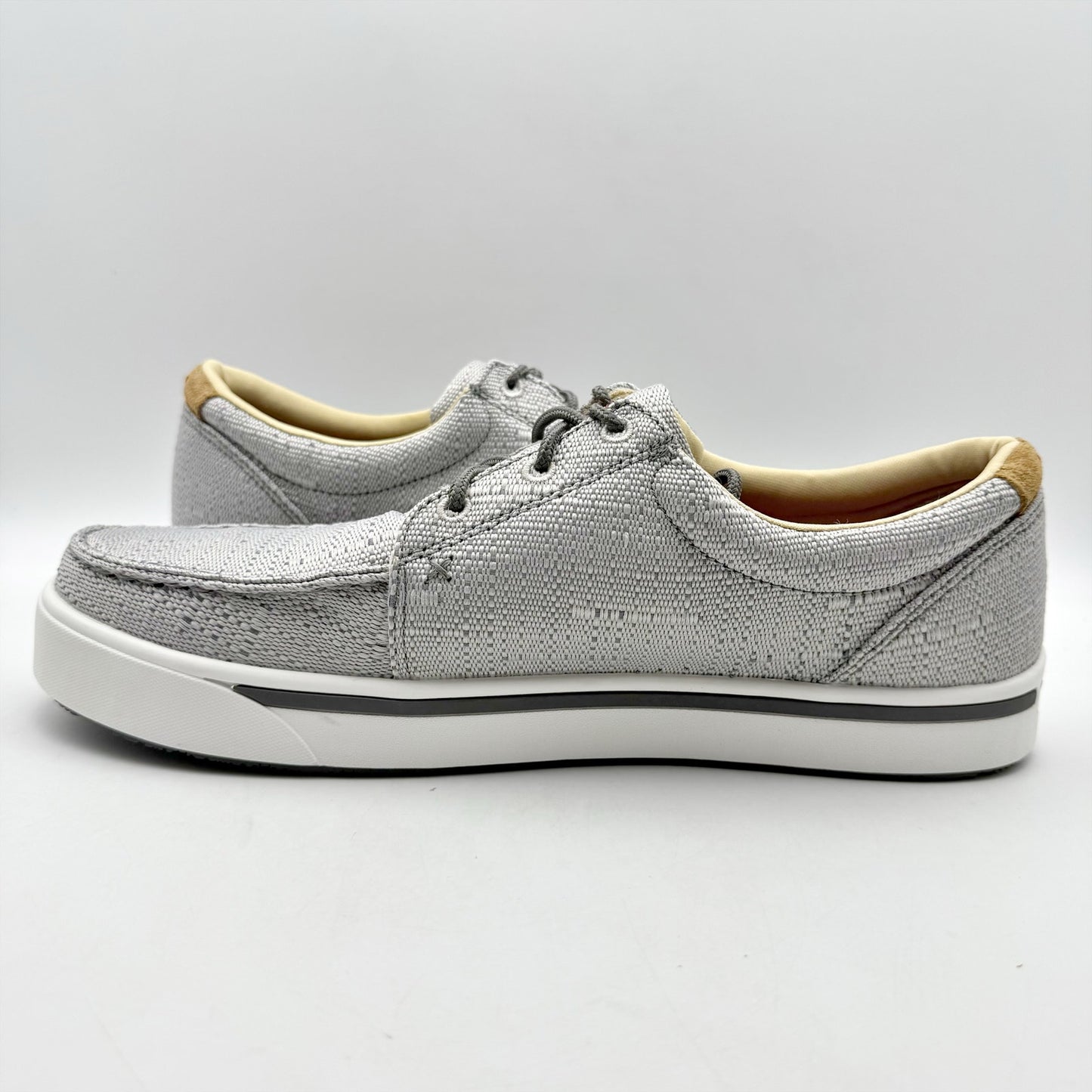 Twisted X Work Mens MCAN003 Safety Sneakers US 10.5 Wide Grey Composite Toe NWOB