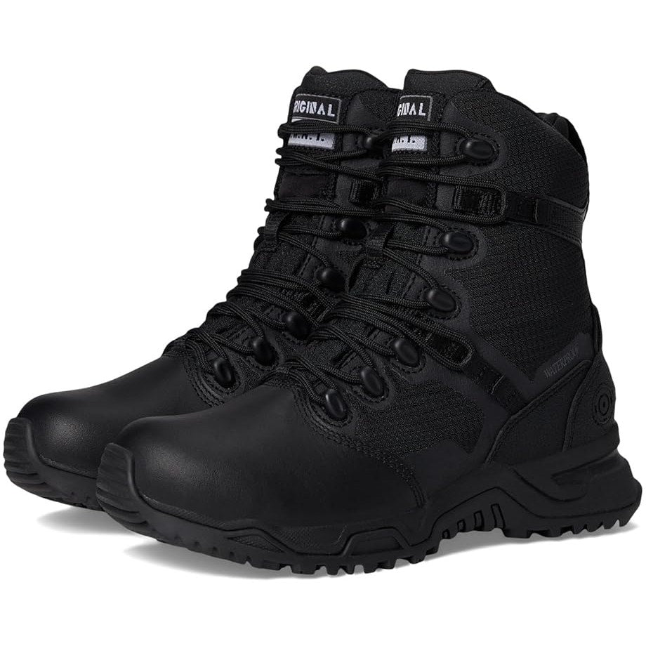 Original S.W.A.T. Mens Alpha Fury 8" Boots 16 Wide Black Waterproof Leather NIB