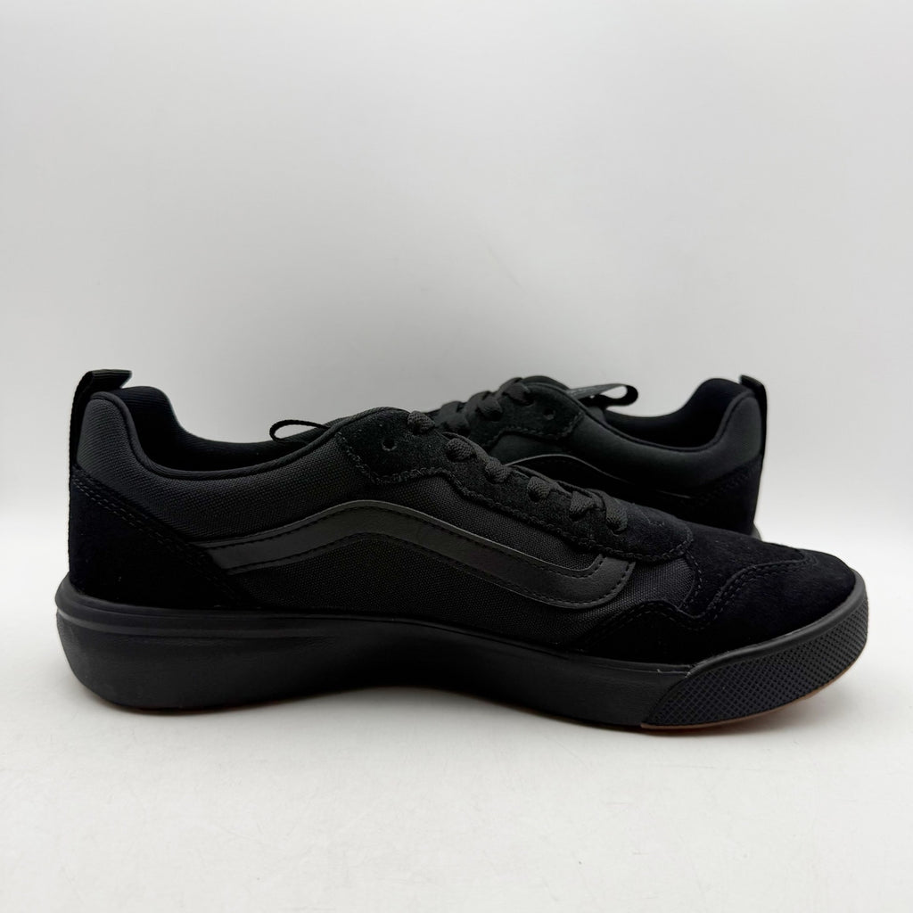 VANS Mens Range EXP Casual Sneakers Size 10.5 Black Suede Lace Up NWOB