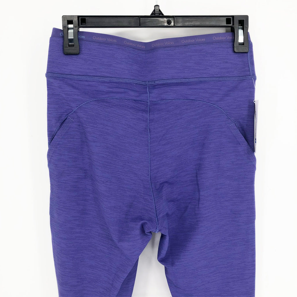 OUTDOOR VOICES TechSweat Thrive 7/8 Leggings Small Violet Purple High Waist NWT