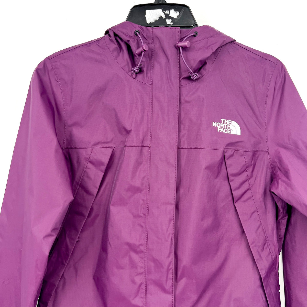 THE NORTH FACE Women's Antora Rain Hoodie Jacket XS Black Currant Purple NWT