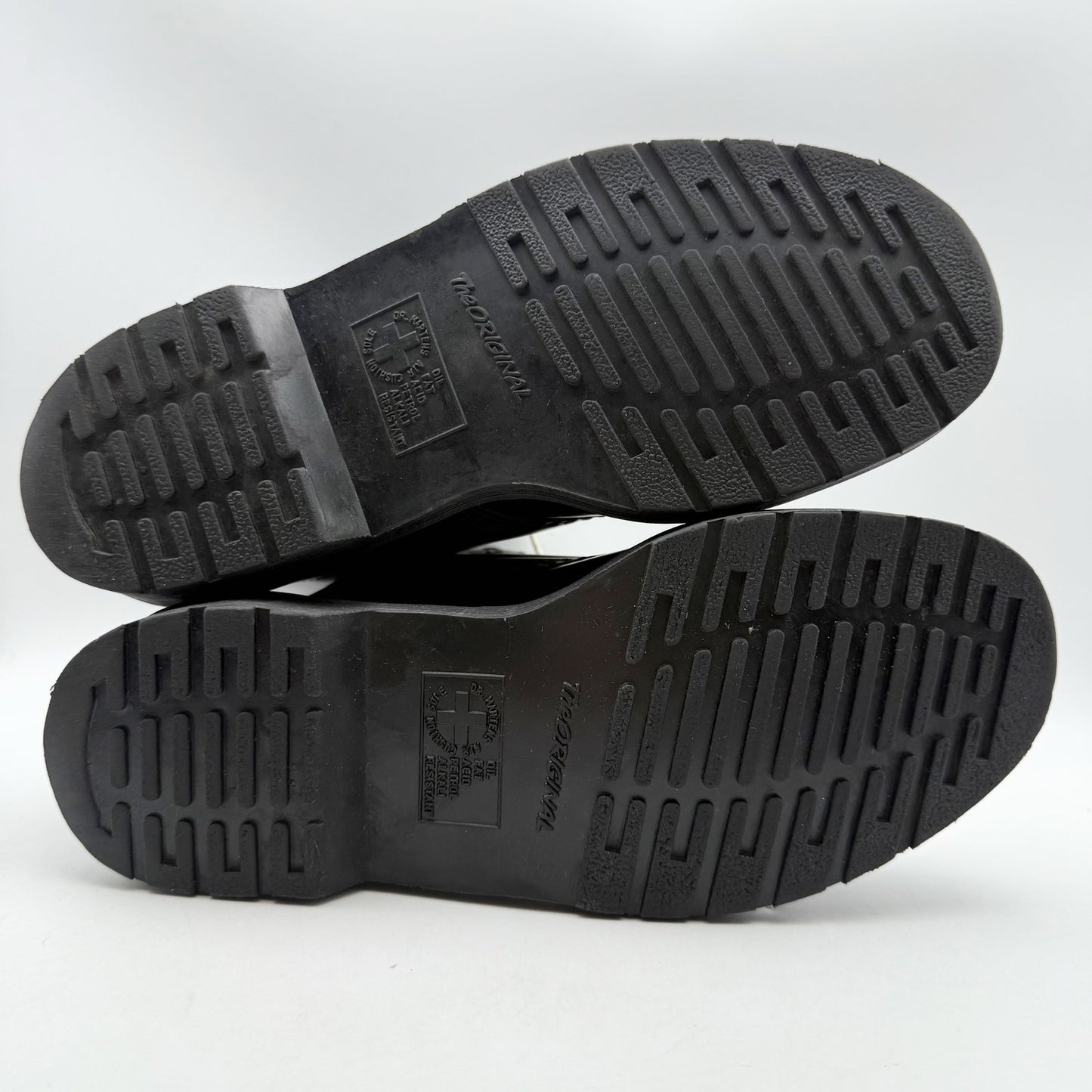 Dr. Martens Womens 1460 Mono Lace Up Boots US 10 EU 42 Black Smooth Leather NIB