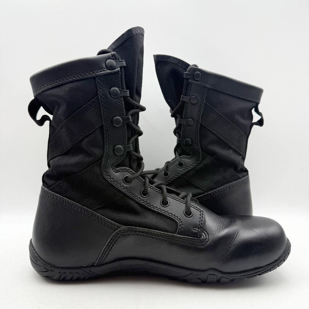 Belleville Mens 8" Mini-Mil TR102 Minimalist Boots US 9 Wide Black NWOB