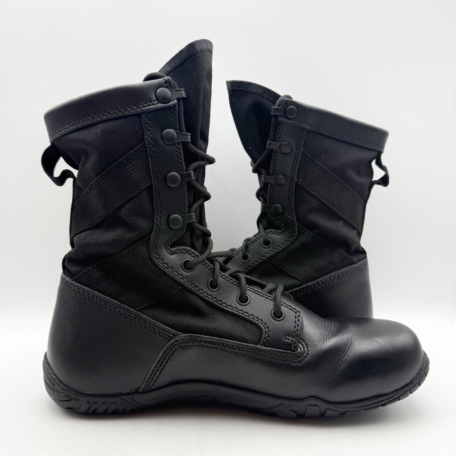 Belleville Mens 8" Mini-Mil TR102 Minimalist Boots US 9 Wide Black NWOB