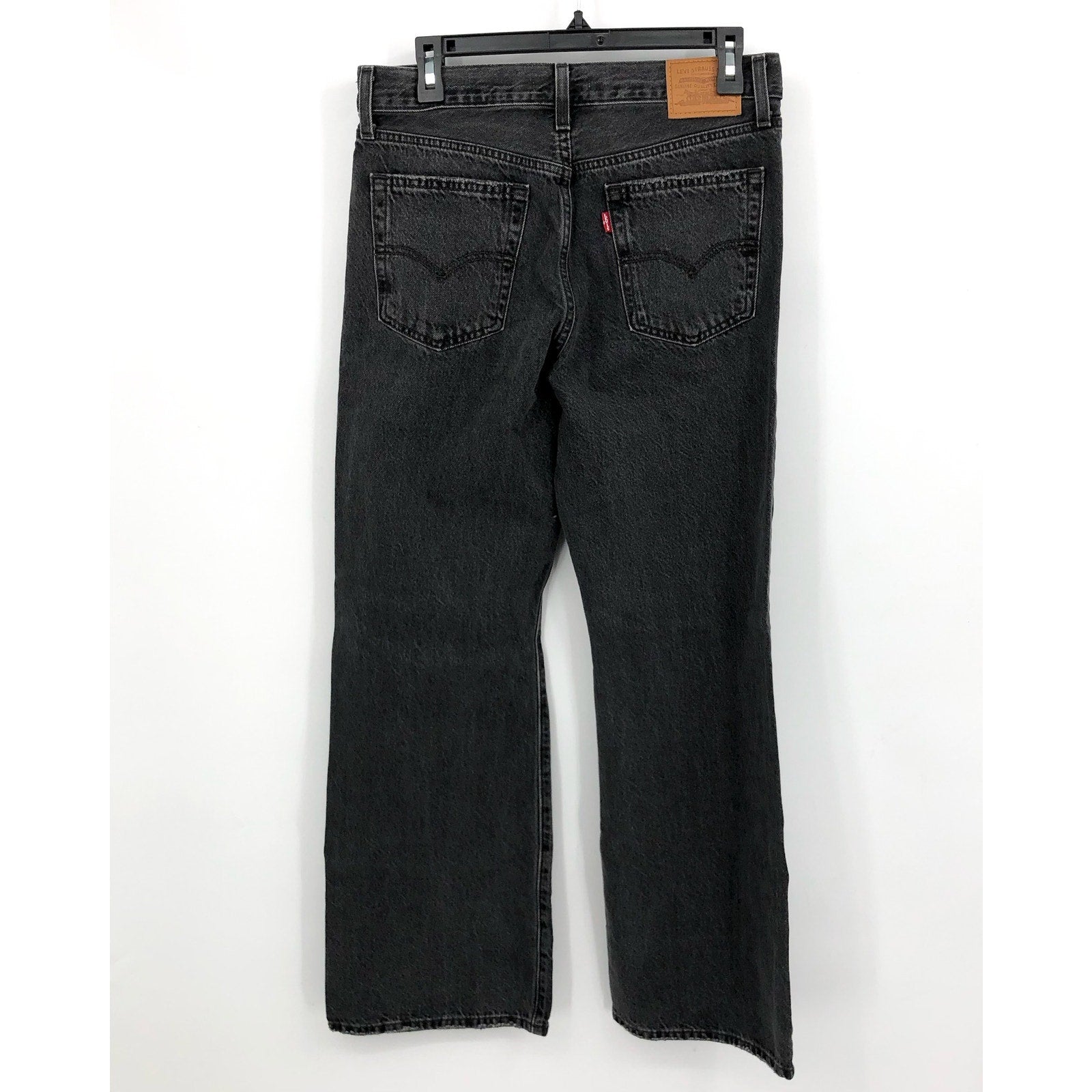 LEVI'S Women's Baggy Bootcut Jeans 27x31 US 4 Boot Barn Black A34950000 NWOT