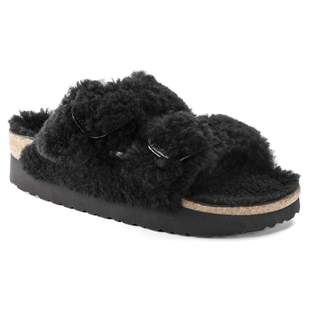 Birkenstock Papillio Womens Arizona Big Buckle Sandals EU 36 US 5 Black NWT