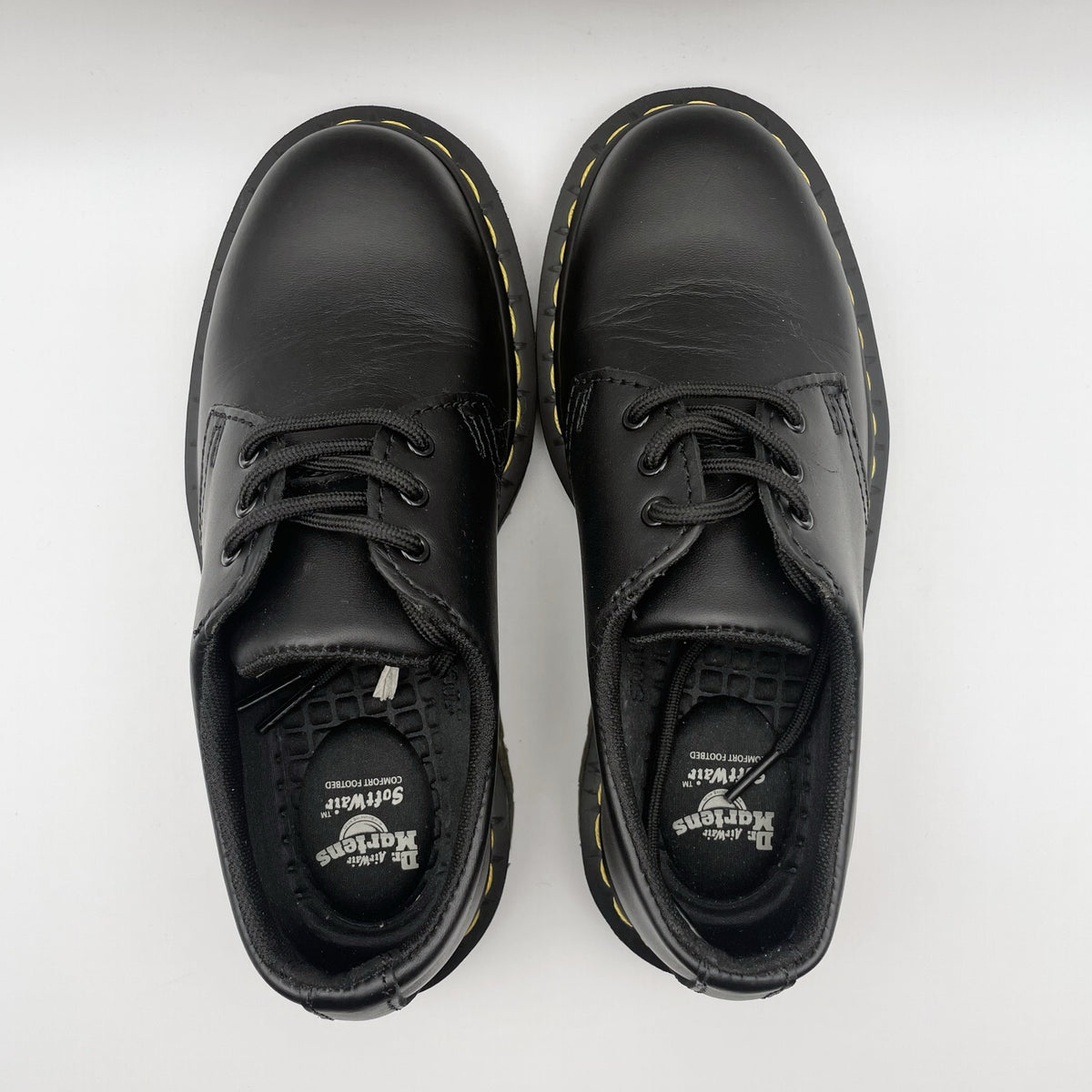 Dr. Martens Work 1461 Shoes Womens US 5 EU 36 Black Leather WR SR NIB