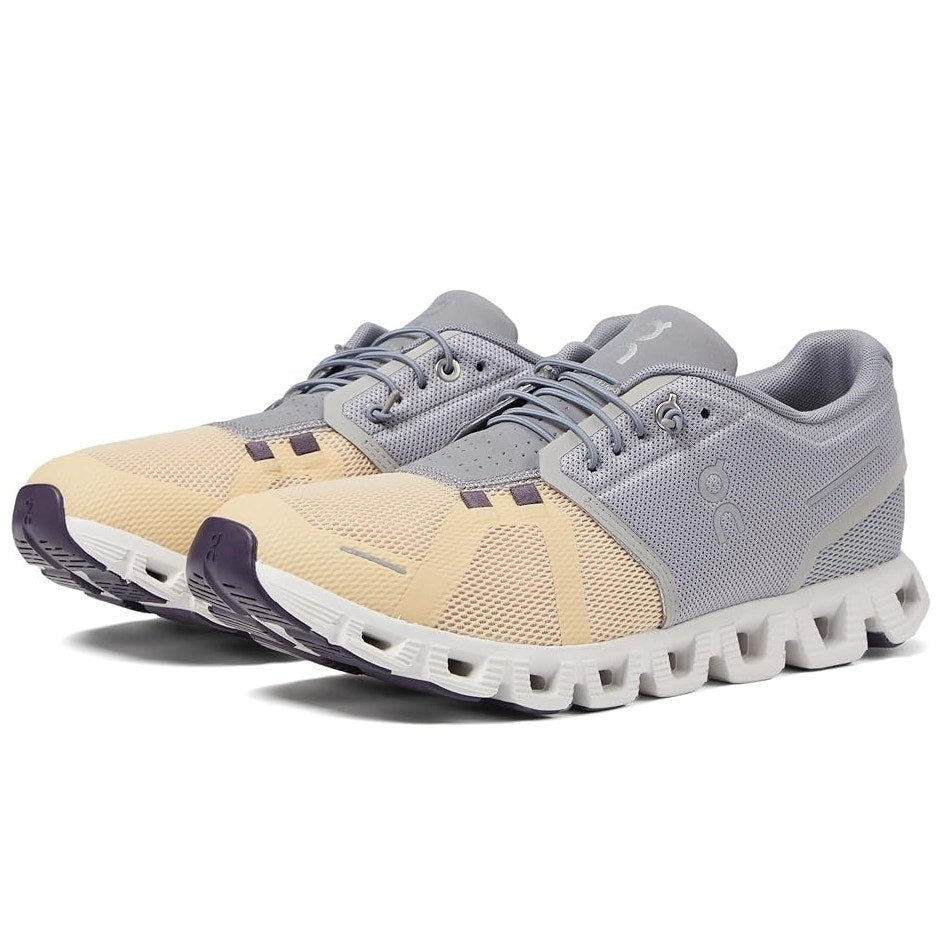 ON Mens Cloud 5 Running Shoes US 14 EU 49 Beige Grey Athletic Sneakers NIB
