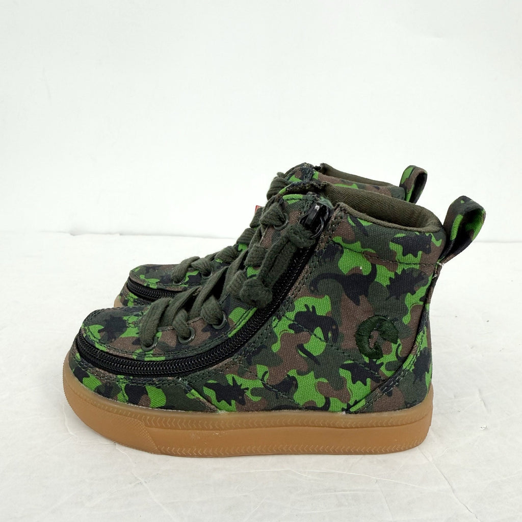 BILLY Footwear Toddler Kids High Top Sneakers US 8 M EU 24 Dark Green NIB