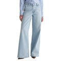 AG ADRIANO GOLDSCHMIED Stella Palazzo Wide Leg Jeans Size 28 Idol Light Wash NWT