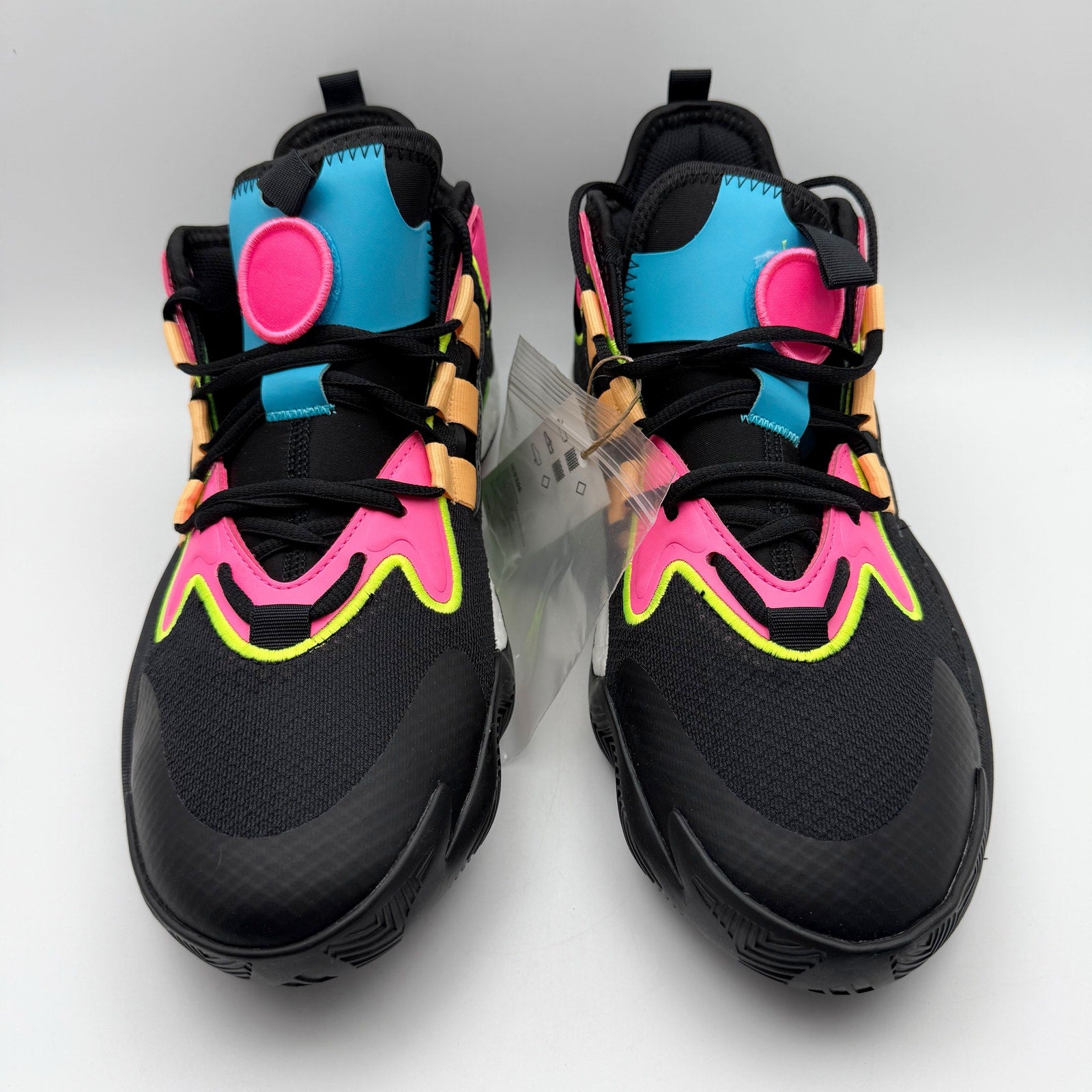 Adidas BYW Select Basketball Shoes Mens 10 Womens 11 Black Orange Athletic NIB