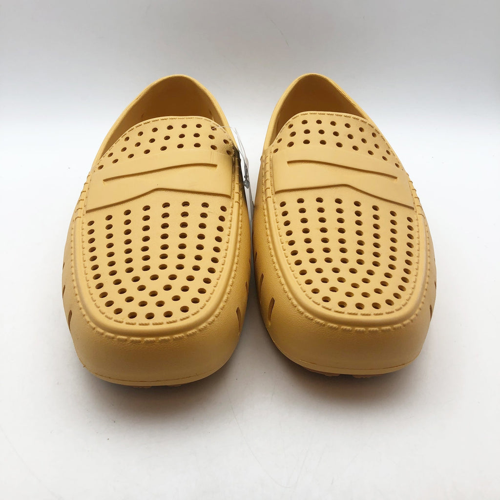 Floafers Mens Country Club Driver 2.0 Loafer Size 11 Yellow Dunne Gum NWT