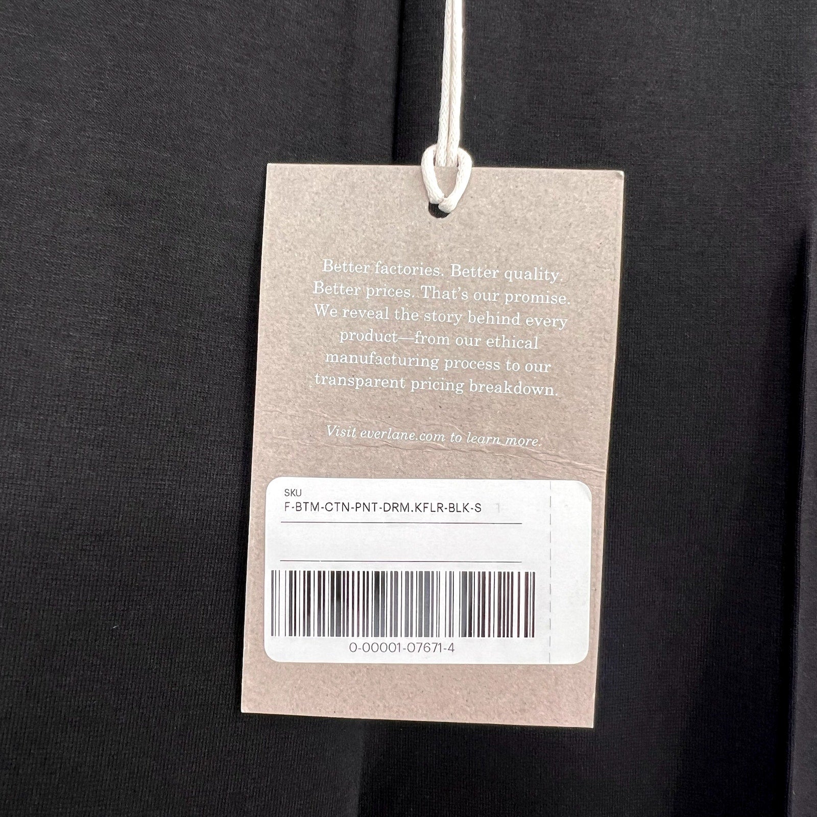 EVERLANE Women's The Dream Kick Flare Pants Small Black Flat Front NWT
