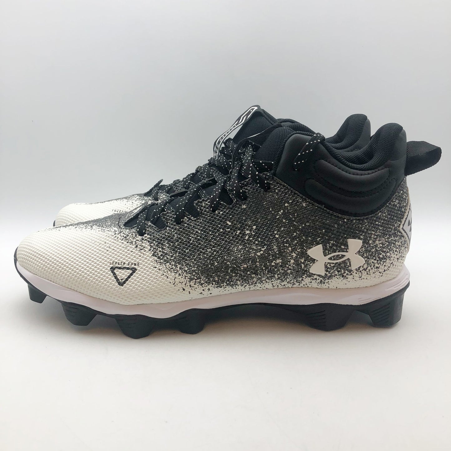 Under Armour Men's Spotlight Franchise RM 2.0 Wide Football Cleats 11 Black NWOB