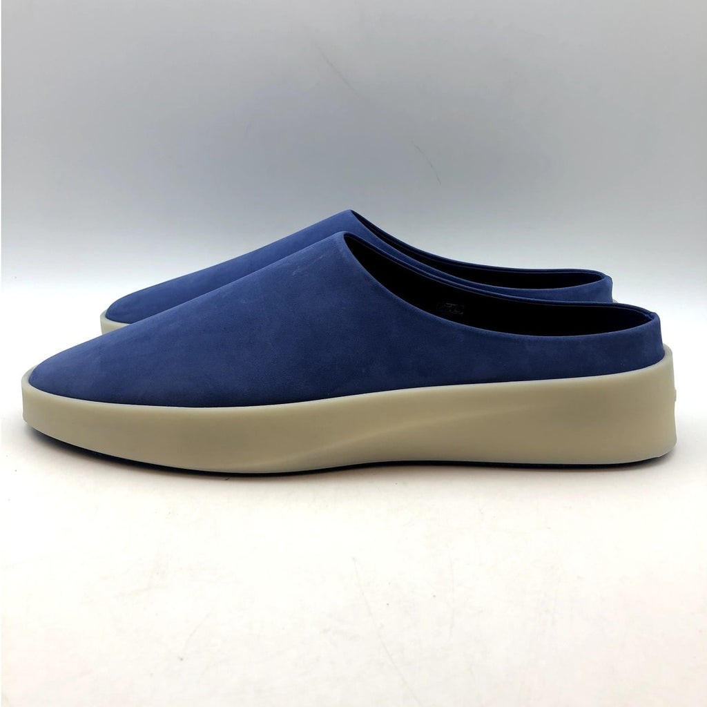 Wolf & Shepherd Cruise Mule Slip On Shoes MENS 7.5 WOMENS 9 Blue Leather NIB