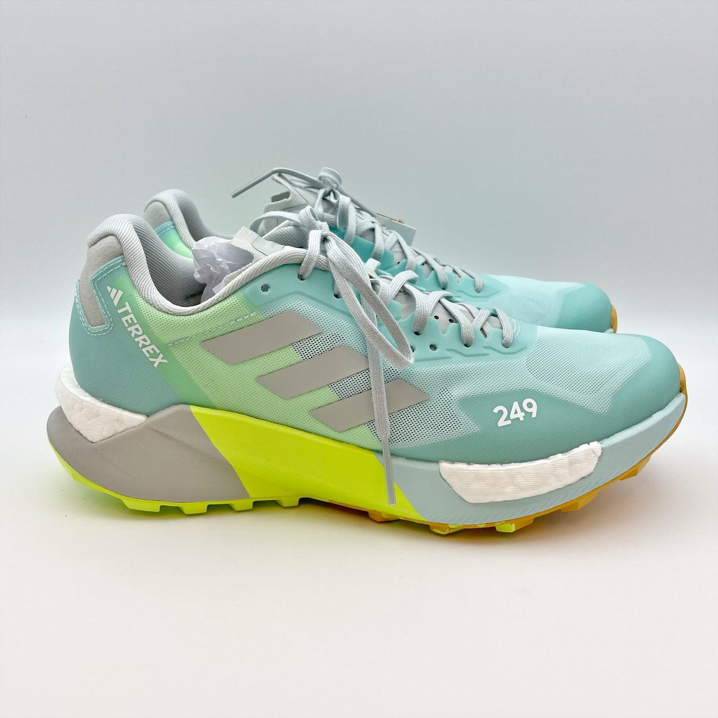 Adidas Womens Terrex Agravic Ultra Trail Running Sneakers US 8 Blue Green NIB