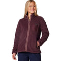 COLUMBIA Women's West Bend Full Zip II Fleece Jacket Large Purple Moonvista NWT