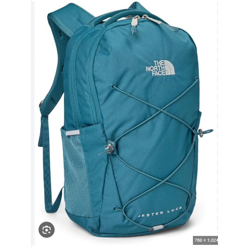 THE NORTH FACE Jester Luxe EveryDay Backpack Blue Space/Silver Metallic NWOT
