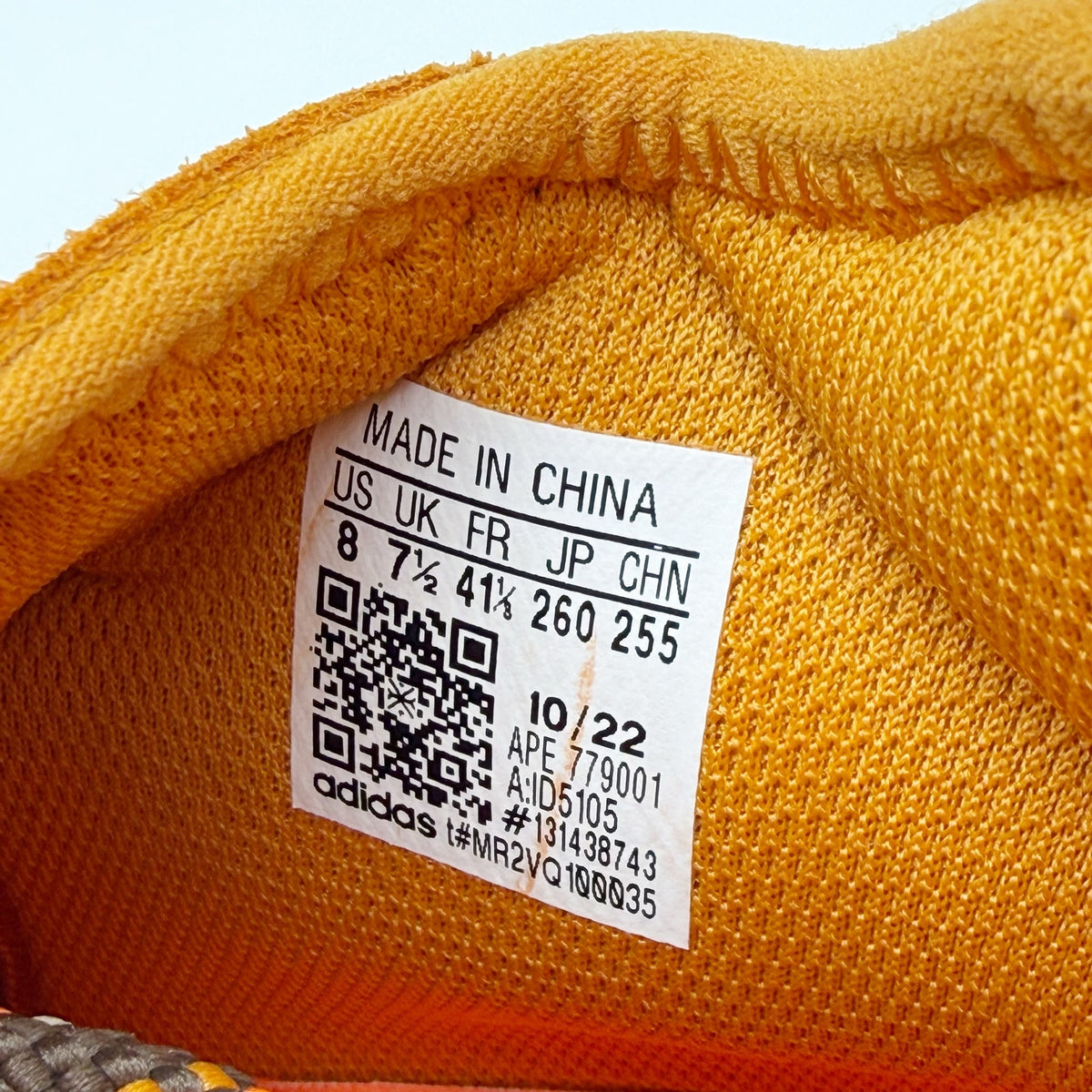 Adidas Mens X Ivy Park Top Ten 2000 Sneakers Size 8 Orange Athletic NWOB