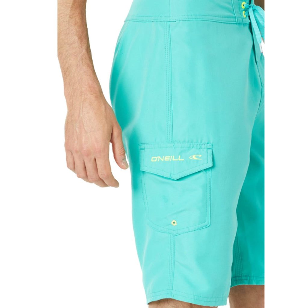 O'NEILL Mens Santa Cruz 2.0 Boardshorts Size 31 Medium Aqua Green NWT
