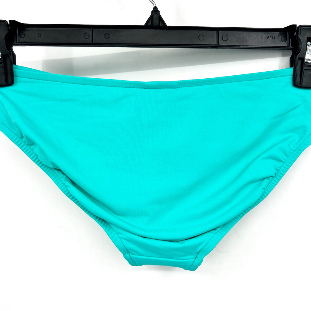 SEAFOLLY Women's Twist Band Hipster Bikini Bottom Size 8 Aquatic Blue NWT