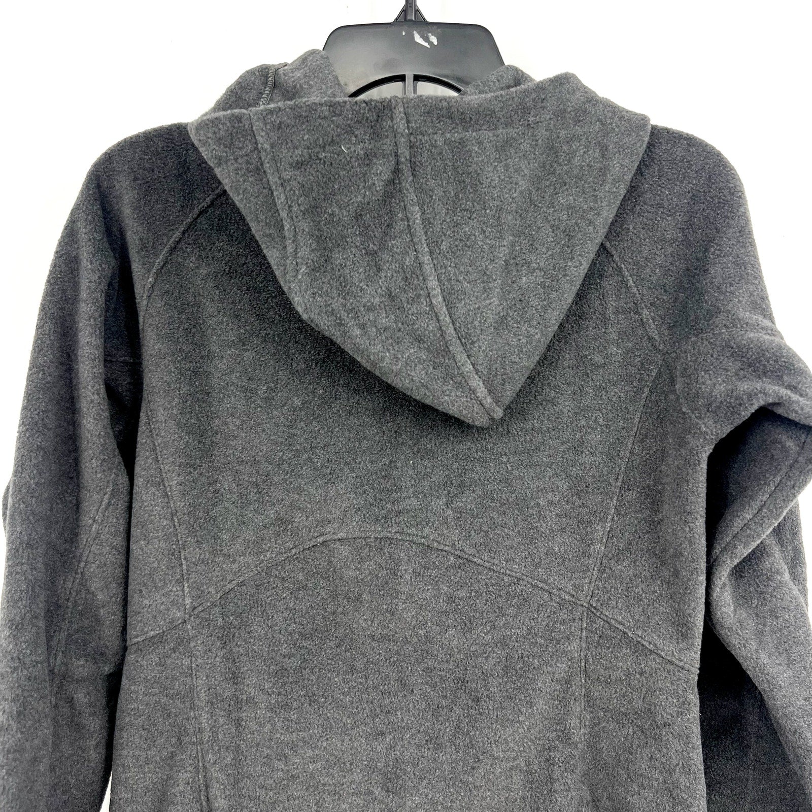 COLUMBIA Womens Benton Springs II Hoodie Jacket Small Dark Gray Full Zip NWOT