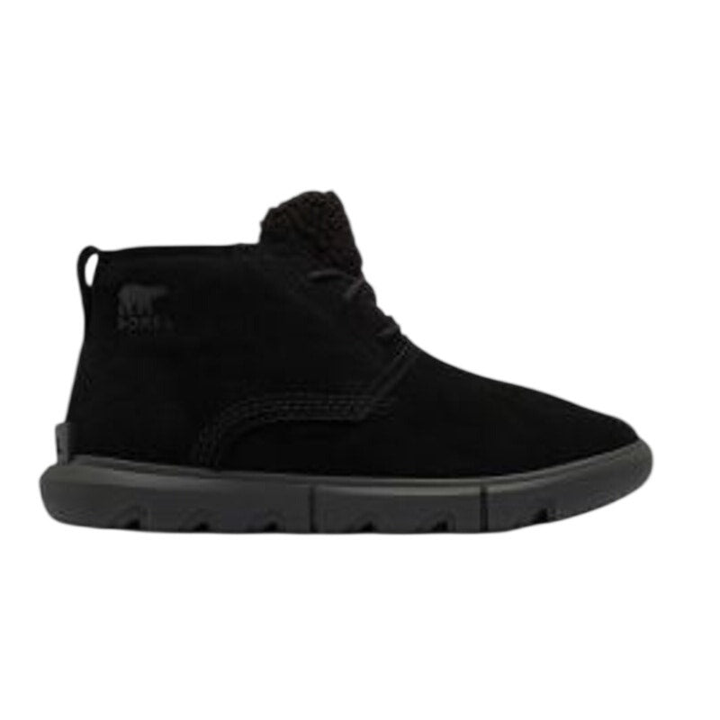 Sorel Women Explorer Next Drift Bootie US 6.5 EU 37.5 Black Suede Waterproof NIB