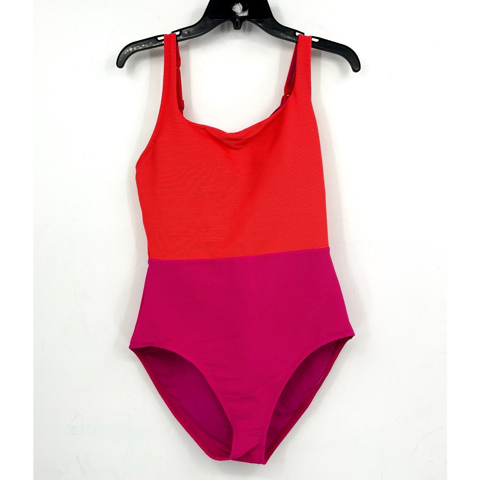 TOMMY BAHAMA Ocean Point One Piece Swimsuit Size 10 Pink Maui Colorblock NWT
