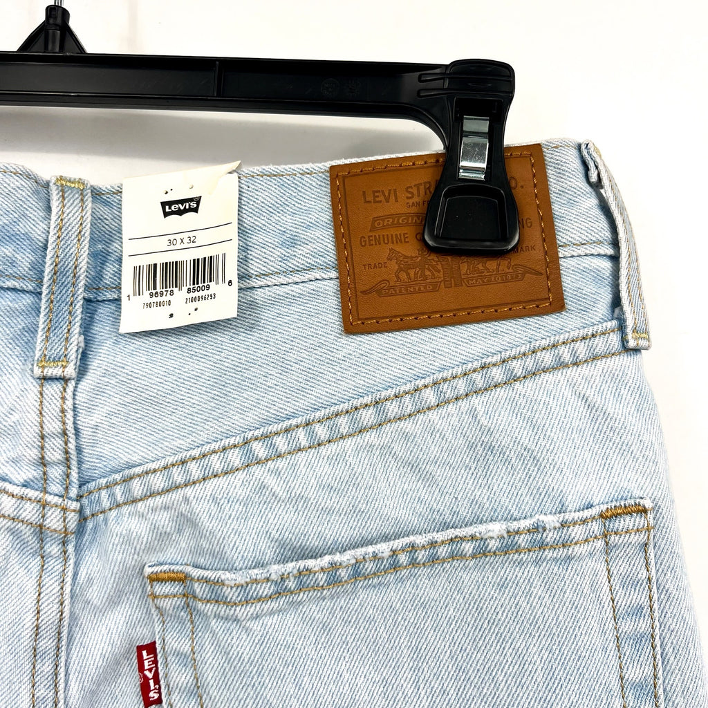 LEVI'S Women's Ribcage Straight Ankle Jeans 29x27 US 8 Light Wash 72693-0110 NWT