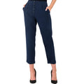STANDARDS & PRACTICE Francine Cropped Carrot Pants Size 14 Midnight Blue NWT