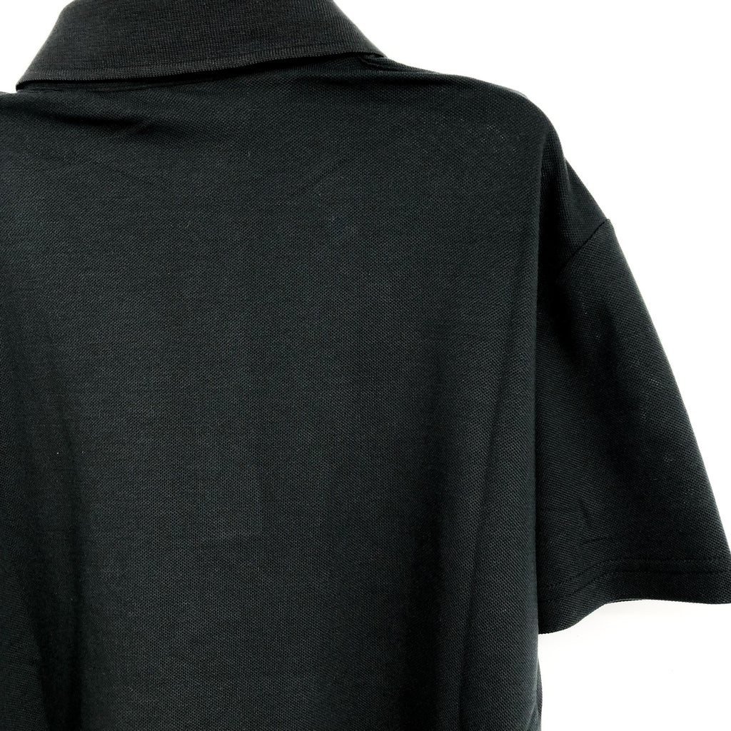OUTDOOR VOICES Womens Birdie Crop Polo Shirt 3XL Black Pique Collared NWT
