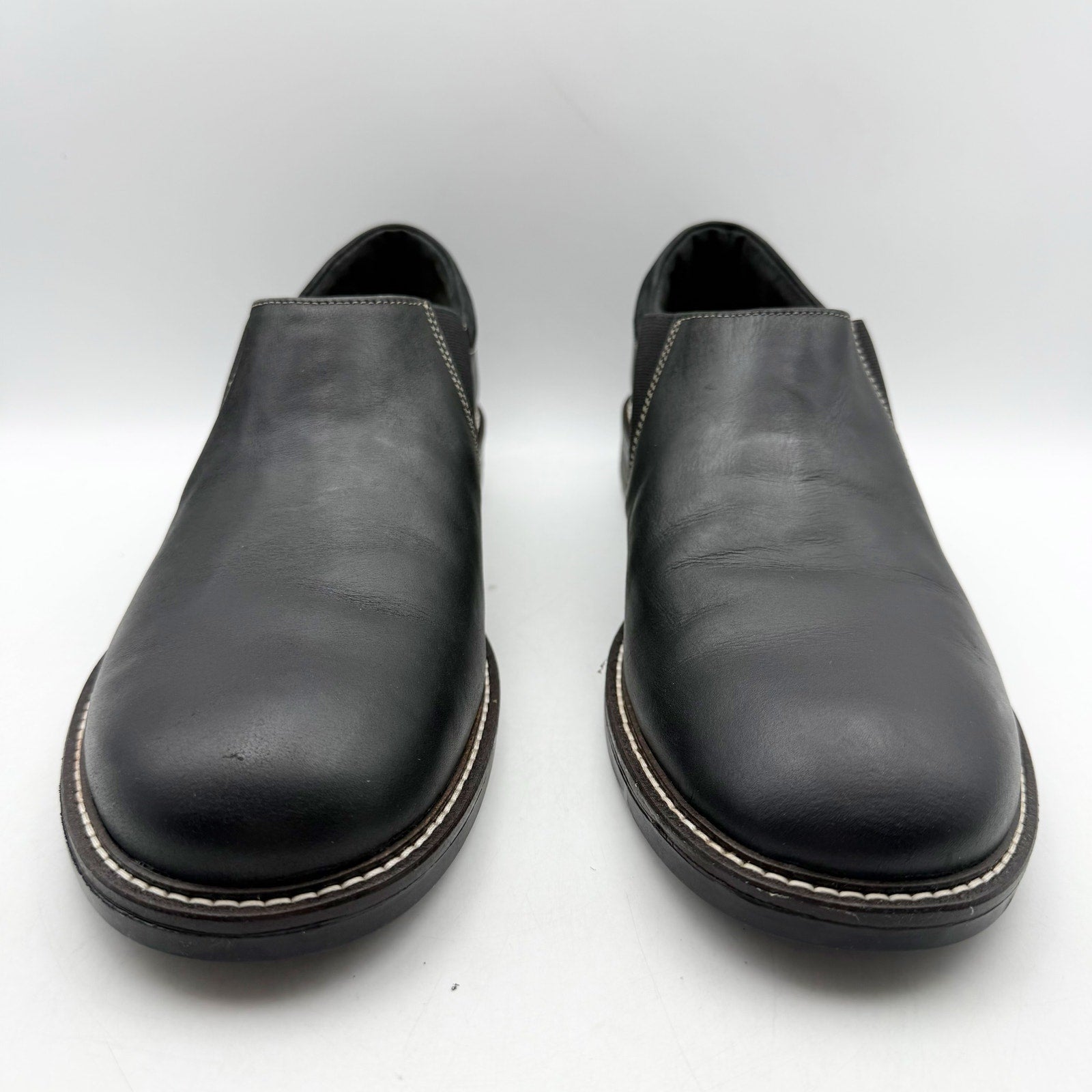 Naot Mens Director Slip On Shoes EU 43 US 10 Black Leather NWOB