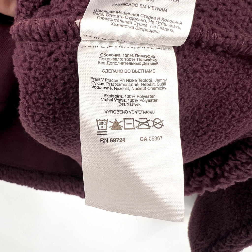 COLUMBIA Women's West Bend Full Zip II Fleece Jacket Large Purple Moonvista NWT