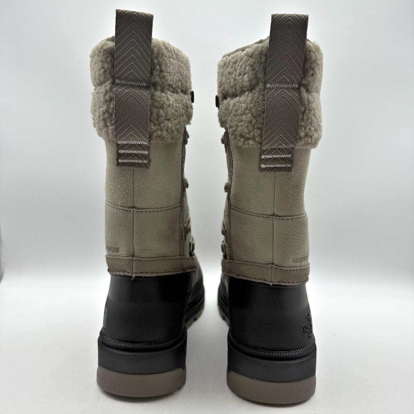 The North Face Womens Shellista V Mid Winter Boots US 6.5 Grey WP Insulated NIB