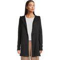 BEYOND YOGA Women's LuxeFleece Hooded Jacket Size XS Black Long Sleeve NWT