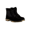 Saint Morta Mens Legion Ankle Combat Boots Size 8 EU 42 Black Suede NIB