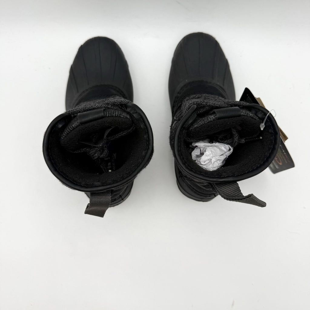 Kamik Girls Mid-Calf Winter Boots US 12 EU 30 Black Waterproof Insulated NIB