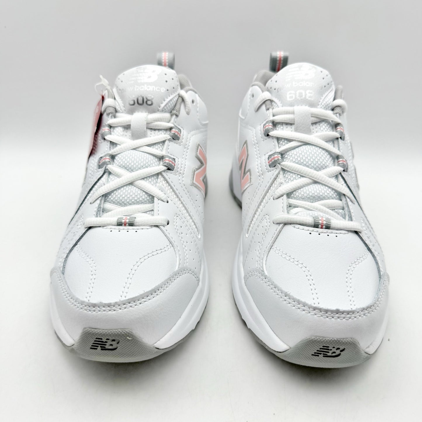 New Balance Womens WX608v5 Running Sneakers US 9 B EU 40.5 White Pink NWOB