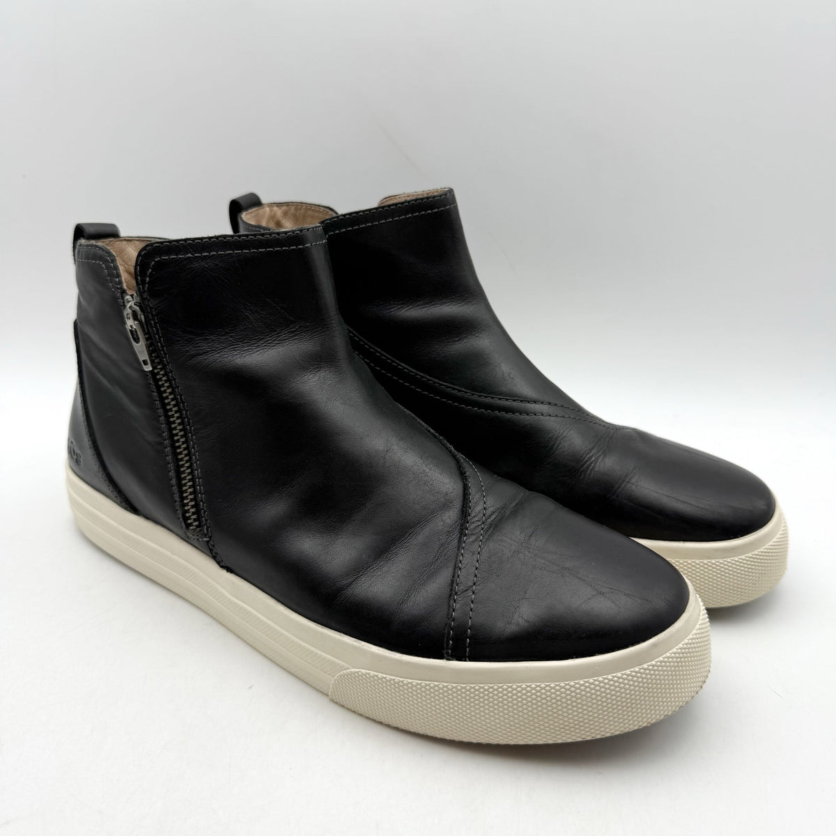 Taos Footwear Womens Double Up Ankle Boots Size 10 M Black Leather NIB