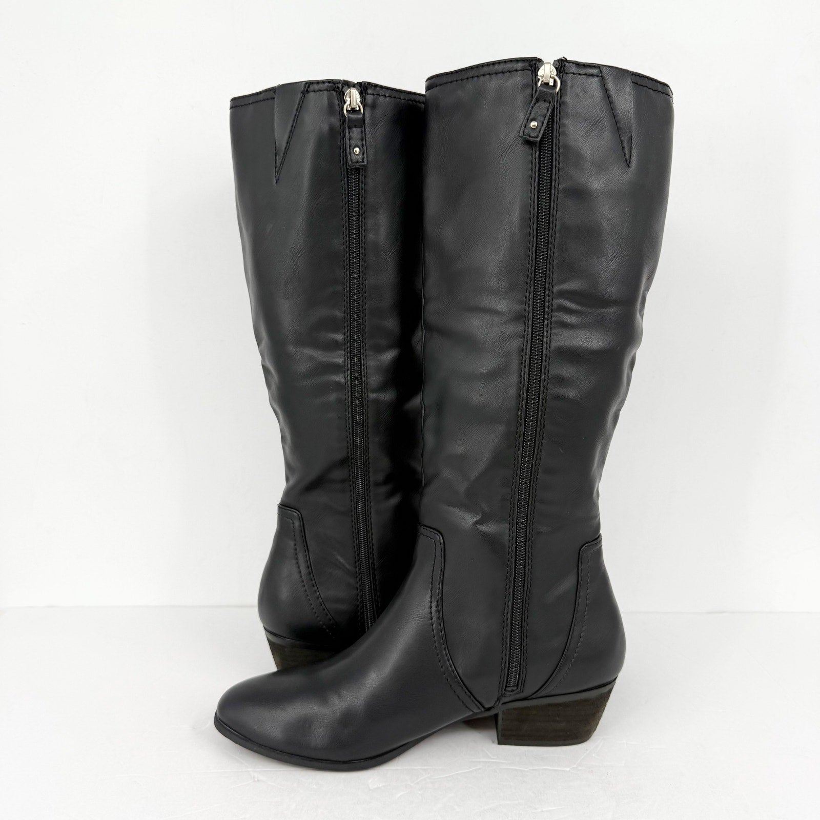 Dr. Scholls Womens Brillaince Knee High Boots US 11 M EU 42 Black NWOB