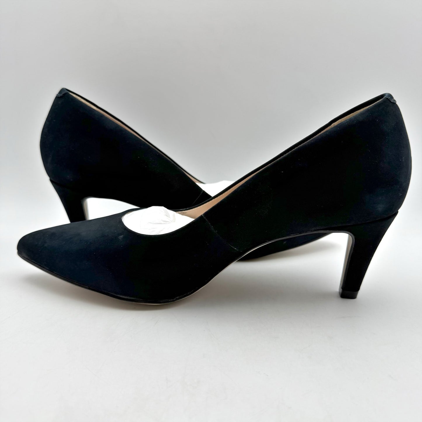 Marc Joseph Womens Trinity PL Pump US 9.5 EU 40.5 Navy Blue Suede NIB