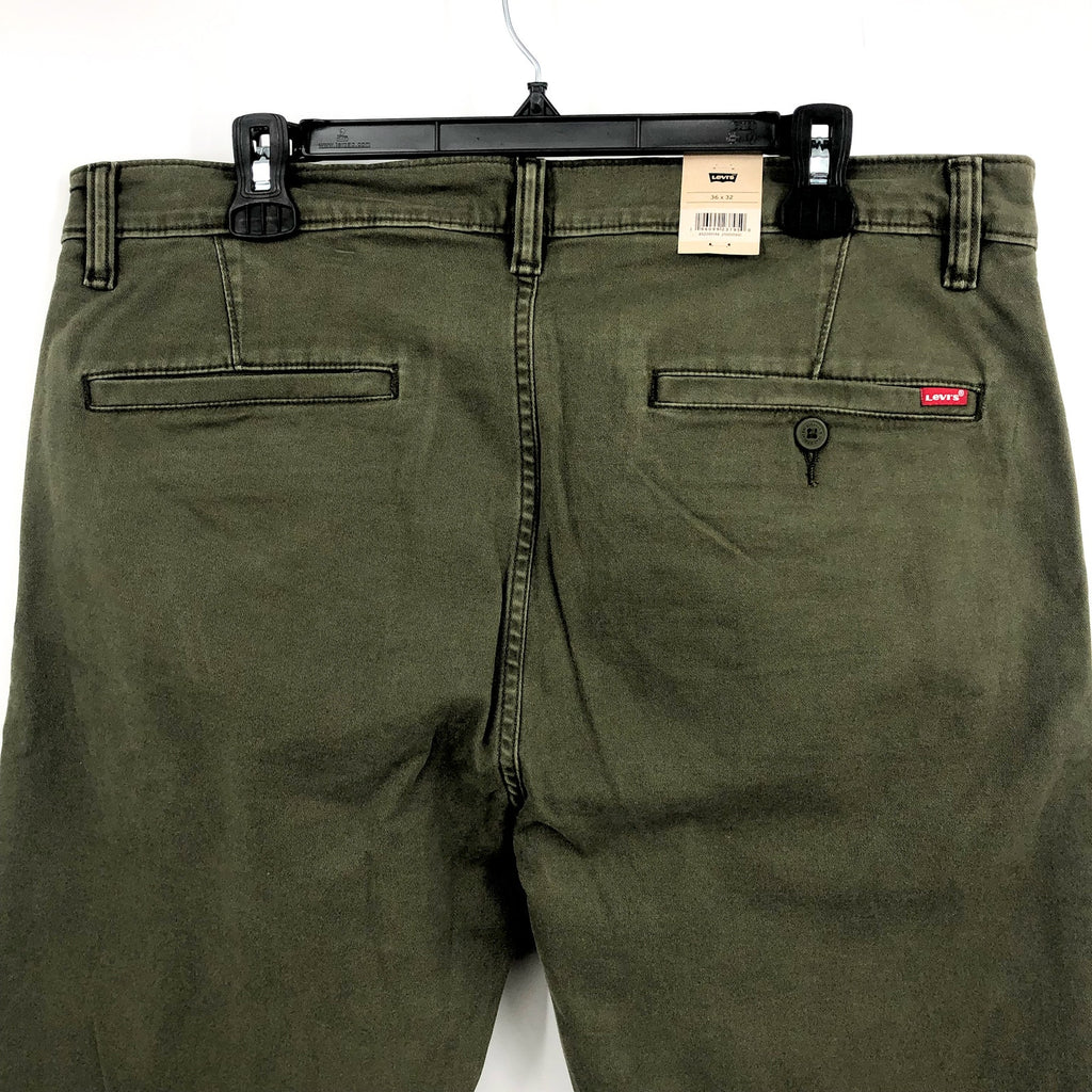 LEVI'S Men's XX Chino Standard Taper Pants 36x32 Olive Green NWT 85226-0146