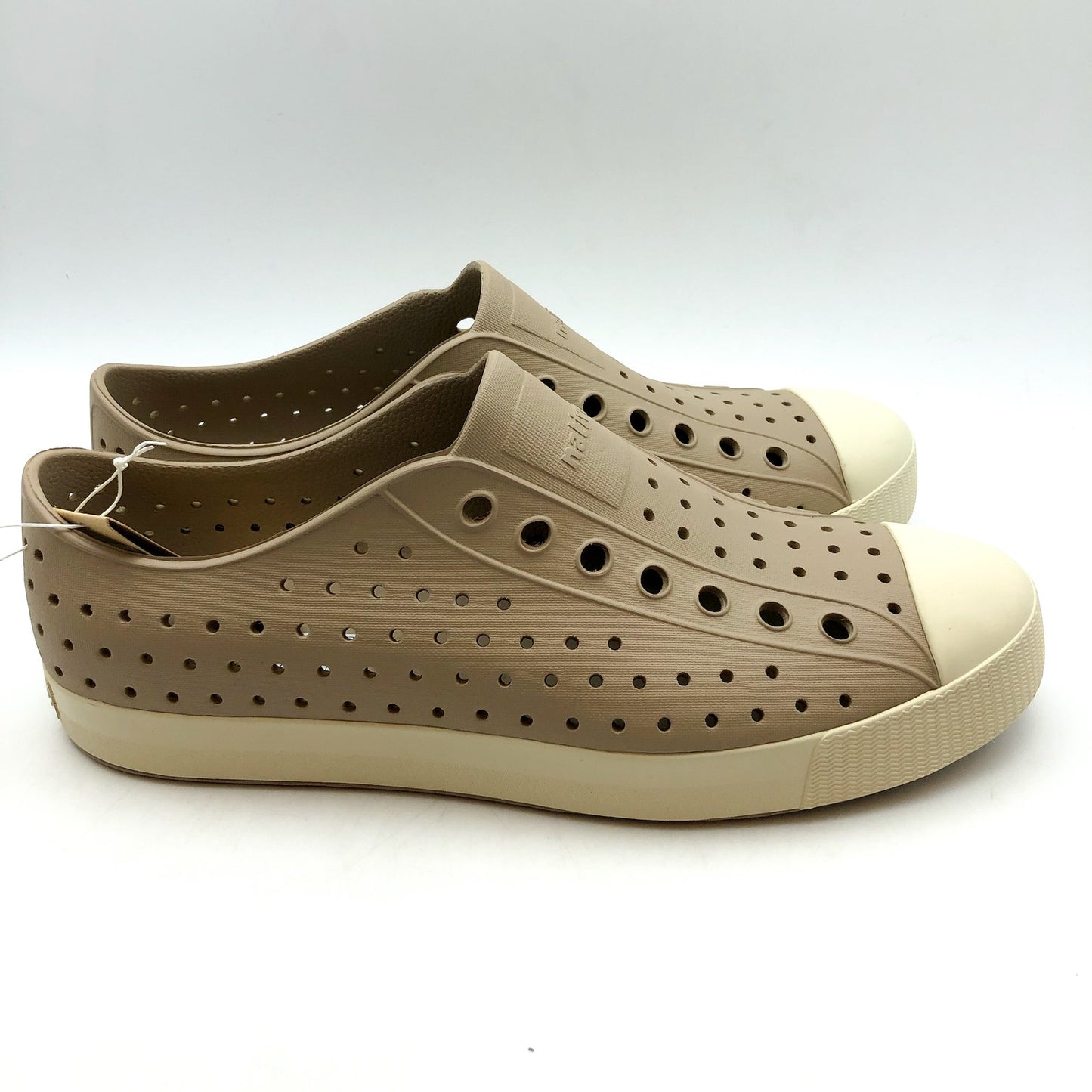 Native Mens Jefferson EVA Slip On Sneaker Shoes US 10 EU 44 Brown Tan NIB