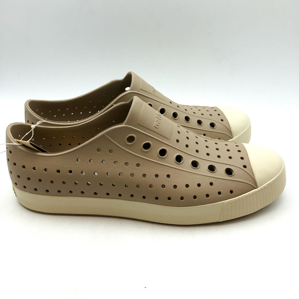 Native Mens Jefferson EVA Slip On Sneaker Shoes US 10 EU 44 Brown Tan NIB