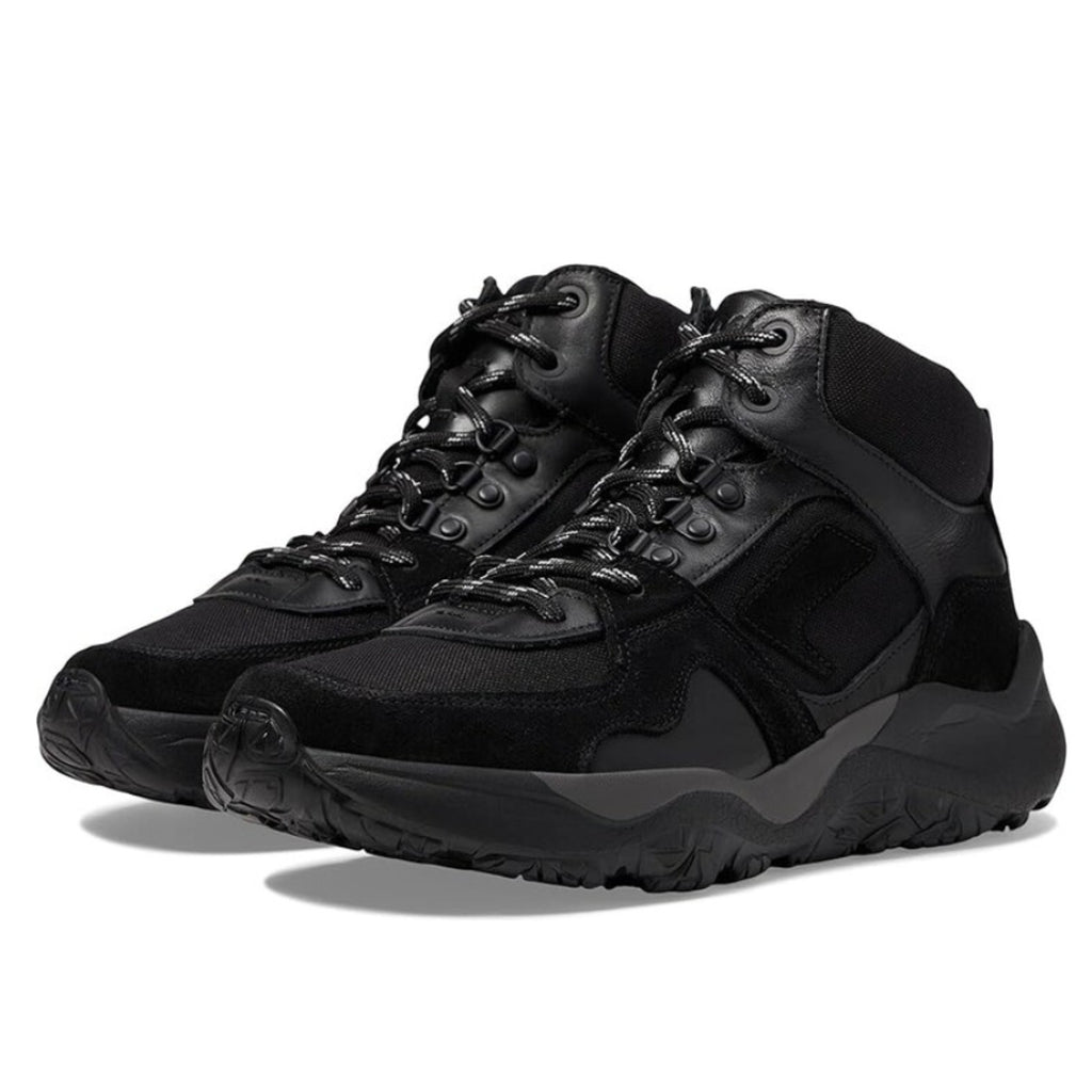 SAS Mens Hi Country-Y Hiking Boots 9 M Black Cast Iron Lace Up Lightweight NIB