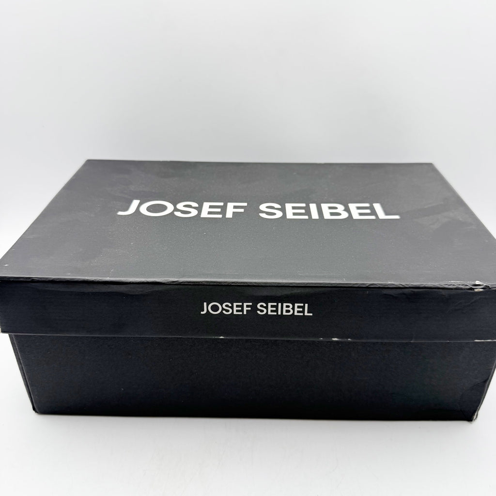 Josef Seibel Womens Sienna 96 Loafers EU 37 US 6.5 Black Washed Leather Shoe NIB